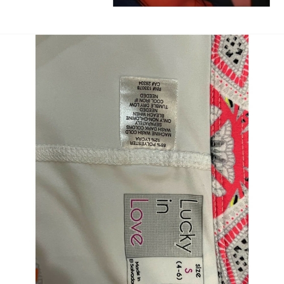 lucky in love tennis or golf skirt - Picture 7 of 7